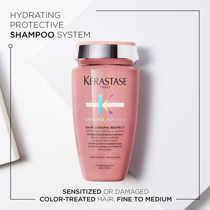Kérastase Chroma Absolu Sulfate-Free Hydrating Protective Shampoo (Thin Hair)